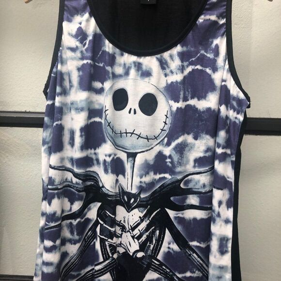 New Torrid Jack Skellington Tank - Size 1X - Picture 2 of 4